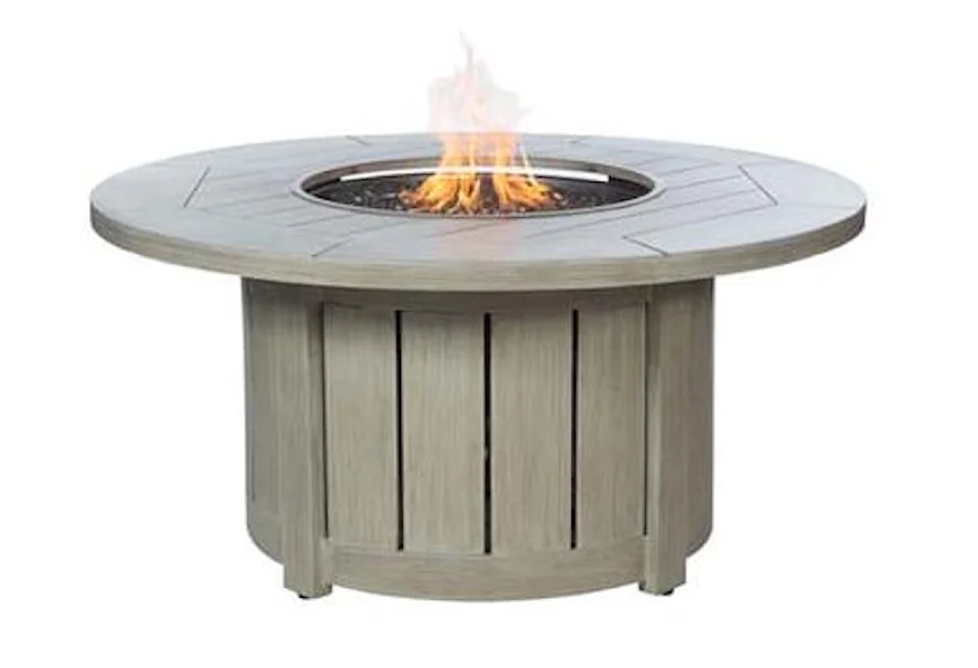 Fire Pit Round Base and Round Top Fire Pit by Ebel at Esprit Decor Home Furnishings